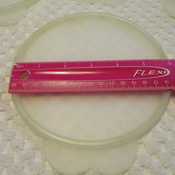 Tupperware Cereal Bowl Lids with Butterfly seal Set of 6-#254A  C - Picture 2 of 5